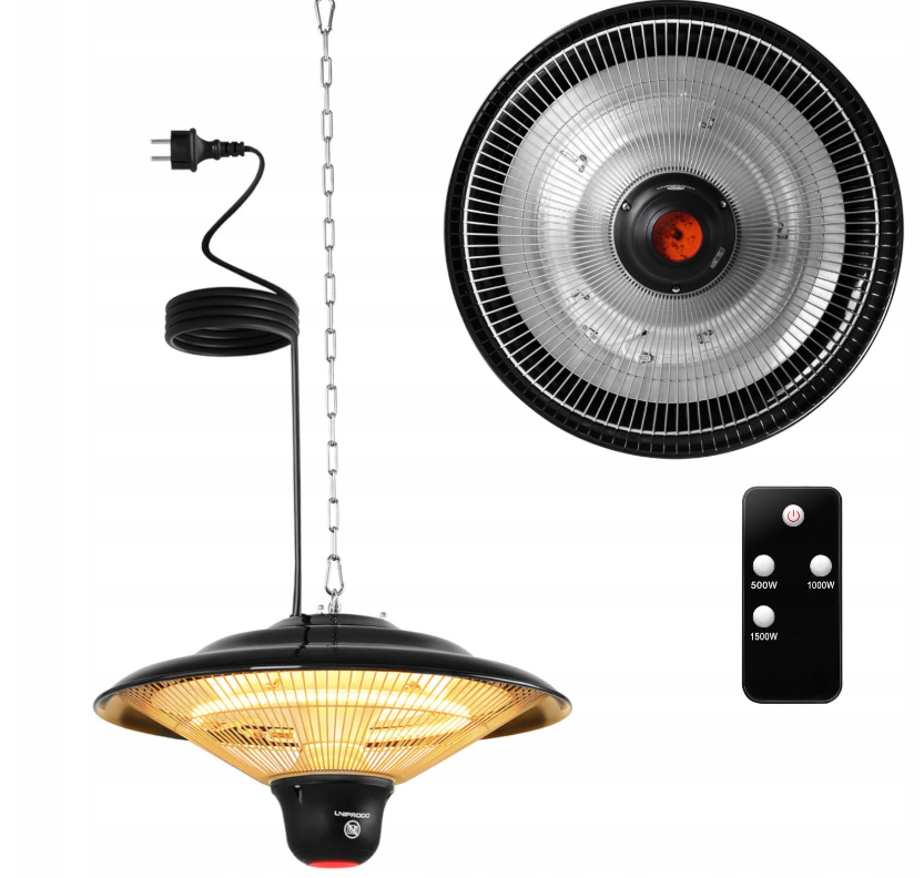 Підвісний обігрівач Uniprodo UNI_HEATER_06
