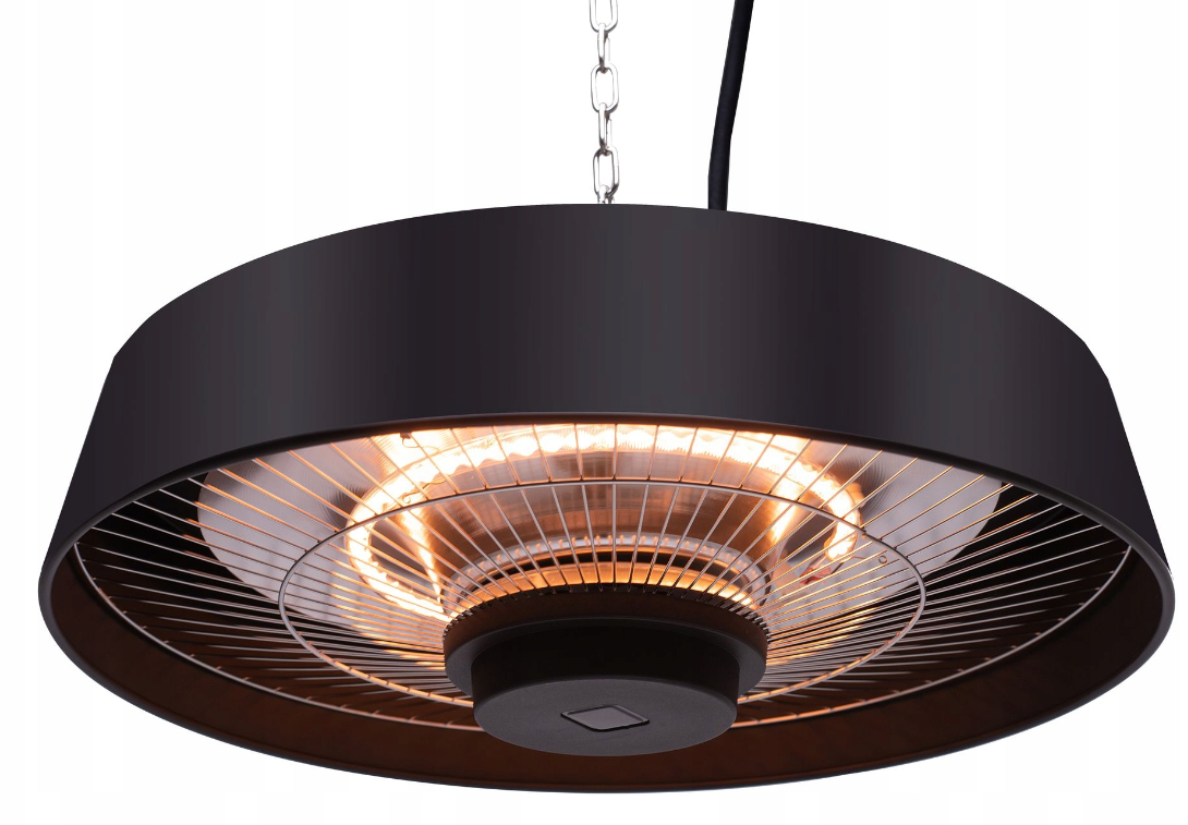 Підвісний нагрівальний світильник 4iQ Groups Venus чорний ІЧ 2000 Вт