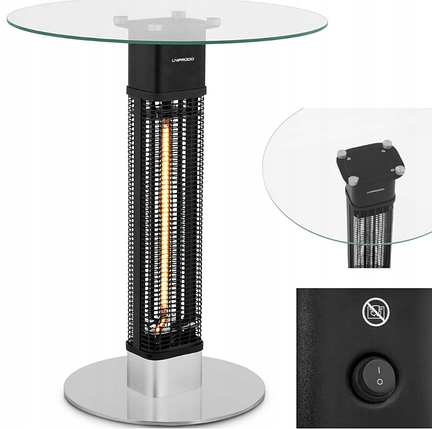 Інфрачервоний обігрівач UNIPRODO UNI_HEATER_08, фото 1