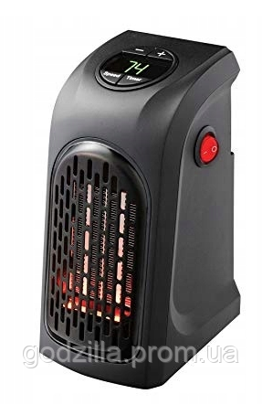 Електрообігрівач Handy 11533 чорний 100 х 180 мм, фото 1