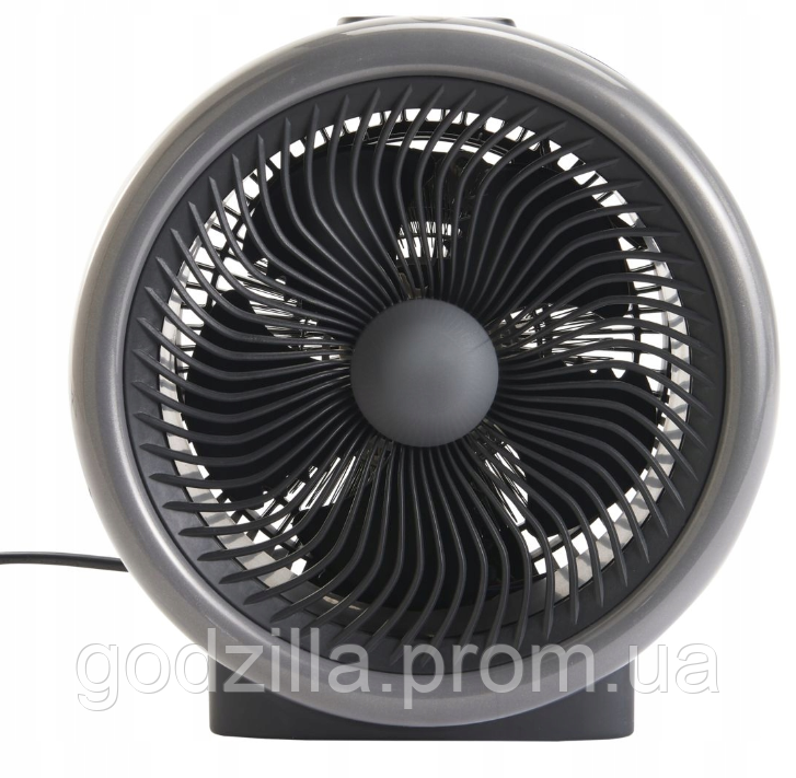 Equation 82409891 2000 Вт чорний тепловентилятор, фото 1