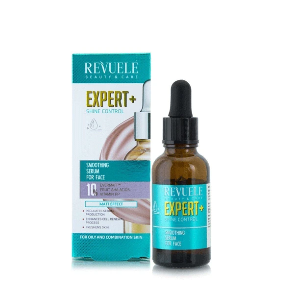 Контроль блиску Розгладжуюча сироватка для обличчя Revuele Expert+ Smoothing Serum Matt Effect