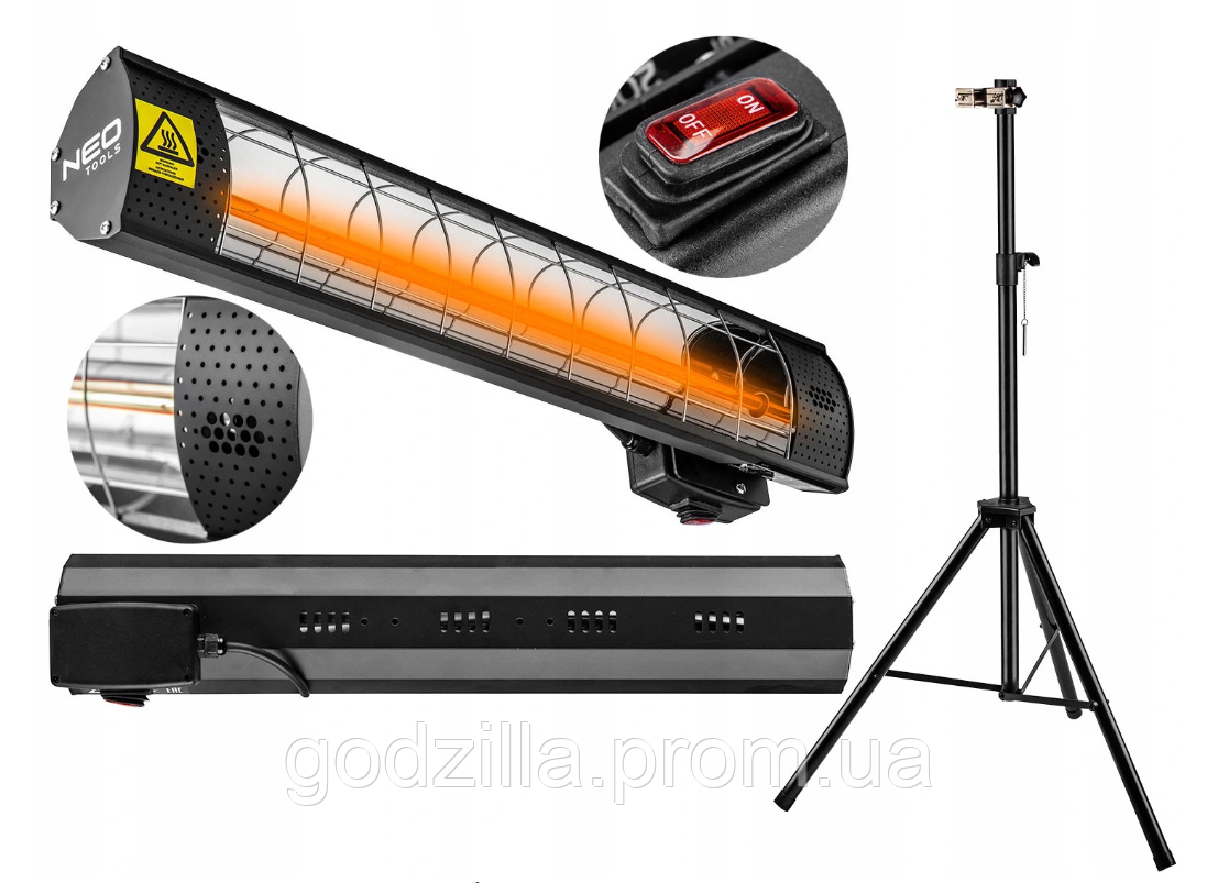 Обігрівач NEO TOOLS 2000W 90-031, фото 1