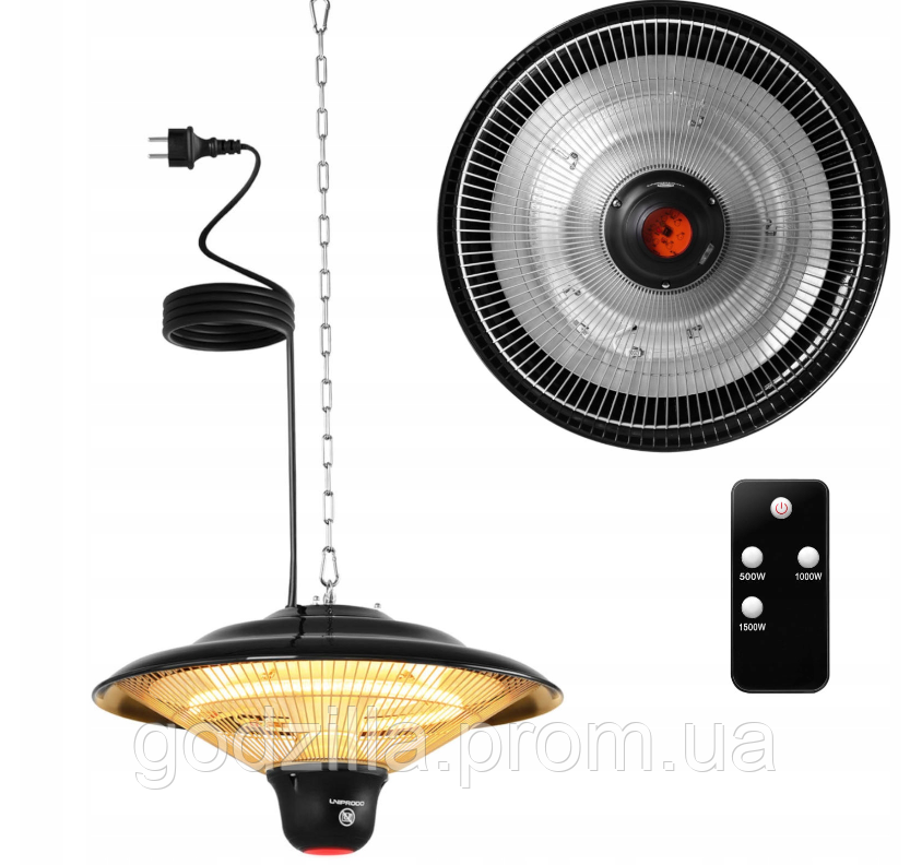 Підвісний обігрівач Uniprodo UNI_HEATER_06, фото 1
