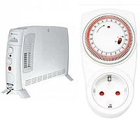 Обігрівач керамічний SUPER TURBO DESCON 2000W + ТАЙМЕР !!!