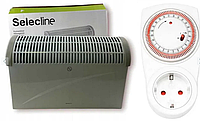 Обігрівач електричний конвектор Selecline 2000 ват + ТАЙМЕР !!!