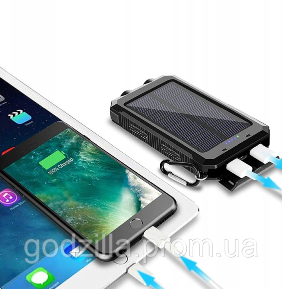 Powerbank Moobilly 20000 mAh чорний, фото 1