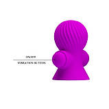 Стимулятори для сосків Pretty Love Nipple Sucker Purple, фото 5