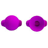 Стимулятори для сосків Pretty Love Nipple Sucker Purple, фото 4