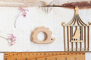 Гризунок дерев'яний "Їжак"