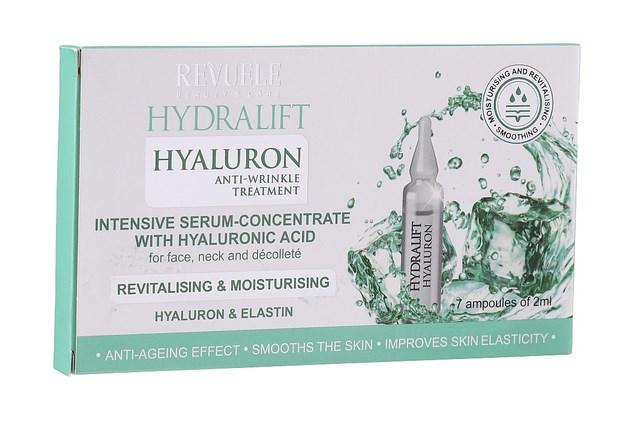 Сироватка для обличчя ампульна Revuele Hydralift Hyaluron Anti-Wrinkle Treatment 7х2 мл