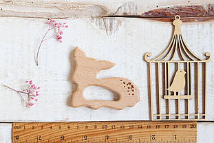 Гризунок дерев'яний "Оленятко"
