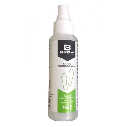 Спрей-нейтралізатор запаху для взуття BaseCamp Shoe Deodorant 100ml, фото 4