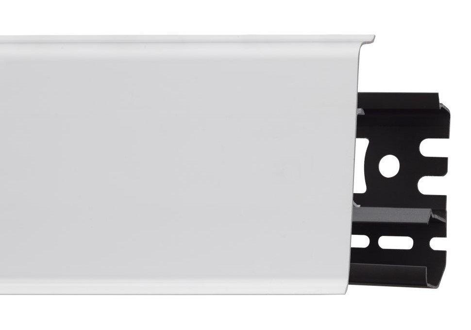 Плінтус Arbiton - INDO Матовий Білий 40, фото 1