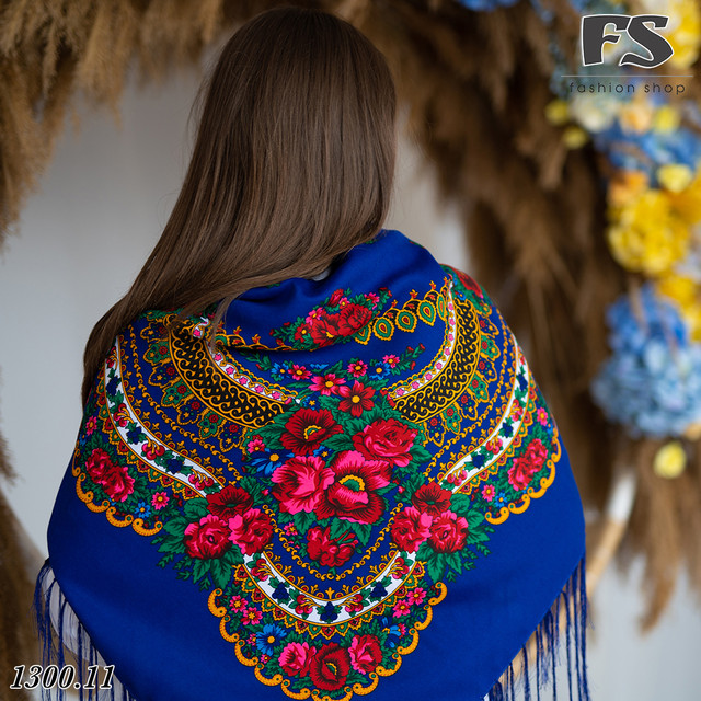 українська хустка на Різдво