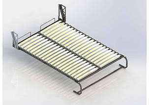 Вбудоване вертикальне відкидне ліжко 120*200, фото 2