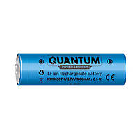 Акумулятор Quantum Li-ion 18650 на 1800mAh. 0.5-1С з клемним виступом літій-іонний