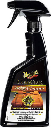 Очисник для шкіри та вінілу - Meguiar's Gold Class™ Leather & Vinyl Cleaner 473 мл. (G18516), фото 1