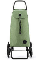 Сумка-тележка на колесах, сумка тележка хозяйственная, Rolser I-Max Tweed 6 43 Verde (IMX383-1002)