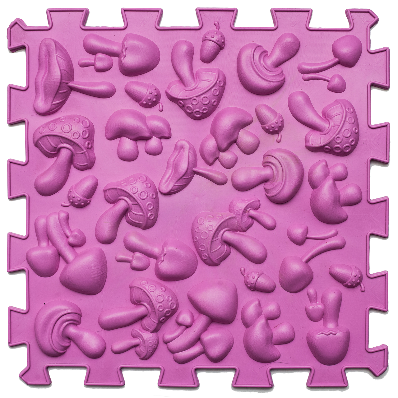 Масажний килимок "Пазли Мікс ГРИБИ" Ortek (1 елем.)