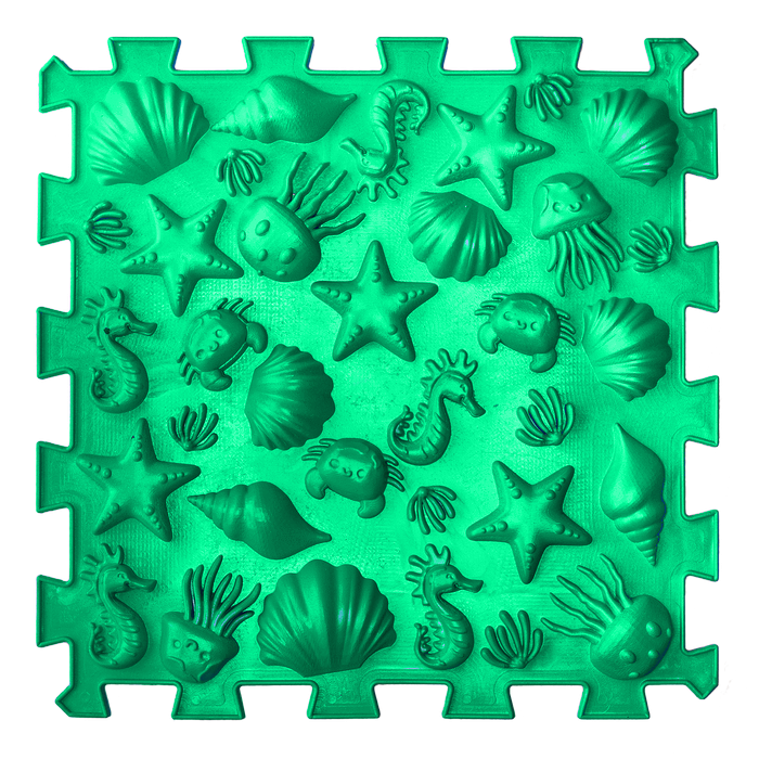 Масажний килимок «Пазли Мікс Морський» Ortek (1 елем.)
