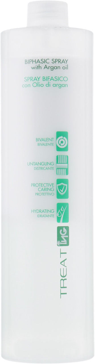 Спрей двофазний ING Professional Treat-ING Biphasic Spray з аргановим маслом, 500мл