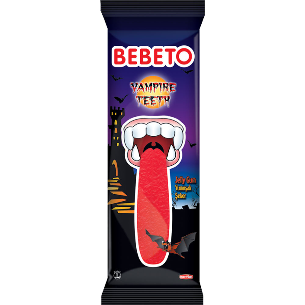 Зуби вампіра + Желейна мова Bebeto Vampire Teeth 25g
