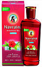 Олія накрутна 200 мл Navratna cool Hair Oil Для голови Від випадання волосся Для масажу тіла, м'язів і суглобів, фото 4