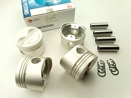 Поршень Lanos 1.4 77,75 1-й ремонт, AMP (PX-SEN-4F-4126-025) к-т з пальцями (317-1004015-Р1)