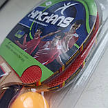 Набір для настільного тенісу (2 ракетки+4 м'яча) в блістері, фото 3