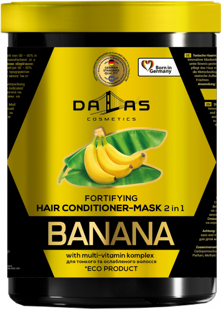 Маска для волосся Dalas Banana (1л.)