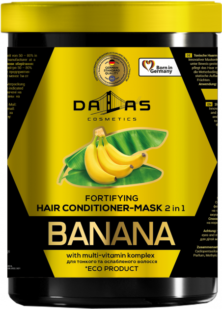 Маска для волос Dalas Banana (1л.) - фото 1 - id-p417924770