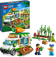 Лего Сити LEGO 60345 Фургон фермерского рынка City Farm Vegetable Van