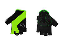Перчатки велосипедные ONRIDE Catch 20 зеленый/черный размер M