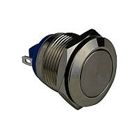 Кнопка металева ENERGIO TY19-211P плоска без фіксації NO (TY19-211P)