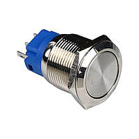 Кнопка металева ENERGIO TYJ19-211 плоска 1NO + 1NC (TYJ19-211)