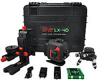 Лазерный уровень нивелир LSP LX-4D Pro Max Osram лазерный нивелир с зеленым лучом лазерный построитель