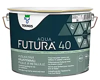 Фарба для дерева та металу Teknos Futura Aqua 40 9 л