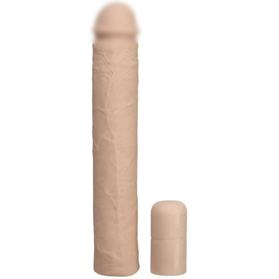 Насадка на члену Doc Johnson Xtend It Kit White, подовження (до +7,6 см) і потовщення (до +1,2 см)