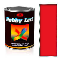 Универсальная алкидная эмаль Mixon Hobby Lack. Красная глянцевая (RAL3000). 0,9 кг