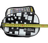 Сумка на раму під смартфон із боковинками 6,0-6,5 BAO-003 біла, фото 6