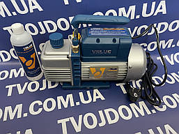 Вакуумний насос VALUE VE-215N (двоступінчастий , 42л./мін).