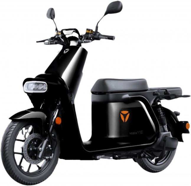 Електроскутер Y1S (2700W) 2*60V24AH lithium сірий YADEA Y1SBLACK  (Китай), фото 1