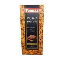 Шоколад Torras Puro Dark Almonds без глютену 200 г