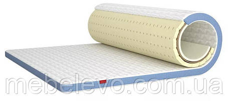 Тонкий матрац Breeze / Бриз Матролюкс h6 Flip латекс + кокос + меморі топпер 130кг, фото 1