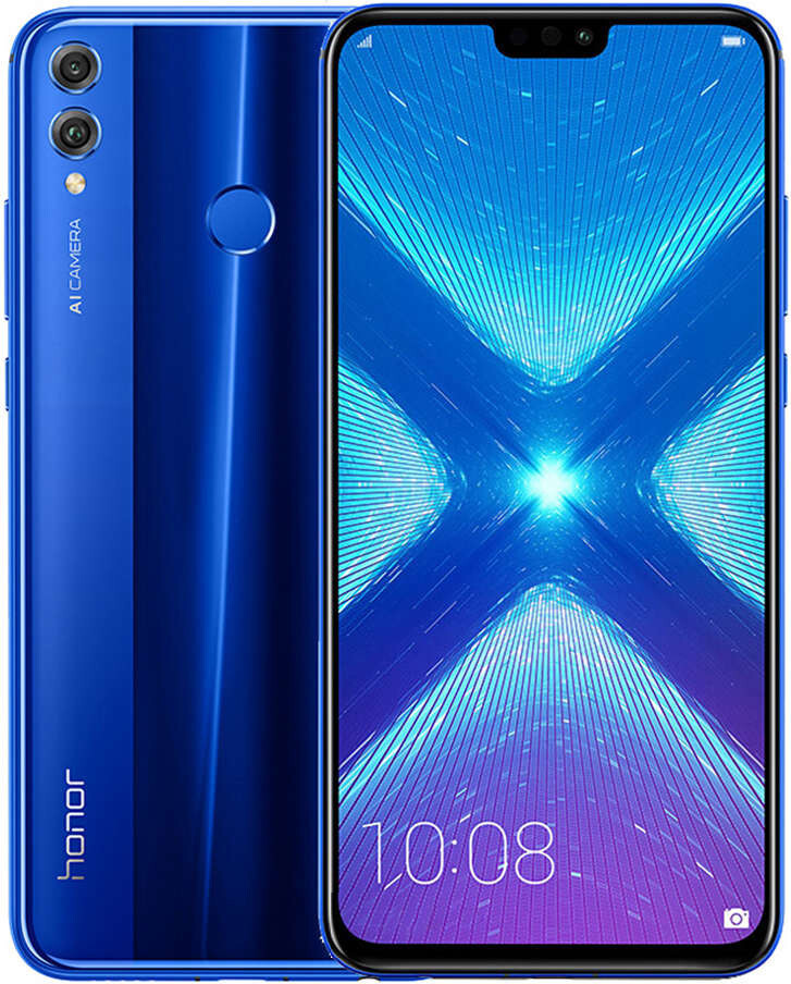 Уцінка* Honor 8X 6/128Gb blue *Дві подряпини на корпусі