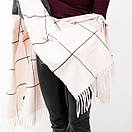 ТЕПЛИЙ ШАРФ В КЛІТИНКУ 200Х65СМ, фото 4