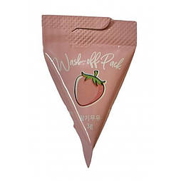 Глибокоочисна полунична маска Med B Strawberry Milk Wash Off Pack, 3 г