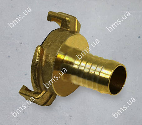 З'єднання GEKA 3/4" - Швидкоз'єднувач для шлангу латунний 3/4" з штуцером, фото 1