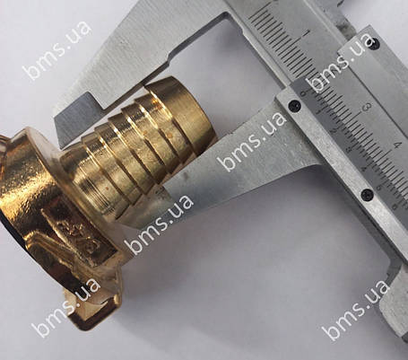 З'єднання GEKA 3/4" - Швидкоз'єднувач для шлангу латунний 3/4" з штуцером, фото 3